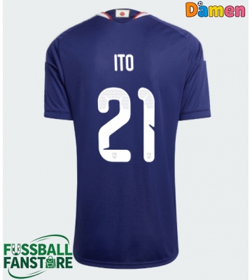 Japan Hiroki Ito #21 Replik Heimtrikot Damen WM 2026 Kurzarm